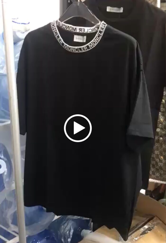 MONCLER White Collar (Fitted) Size L - Image 2