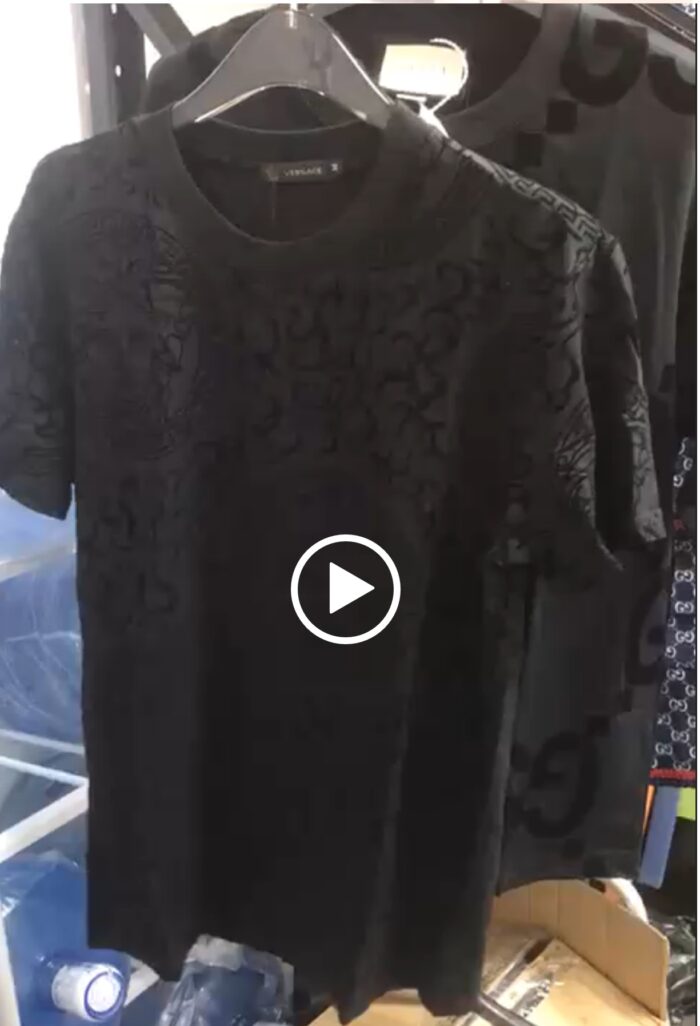 VERSACE BLACK touch (Fitted) Medium