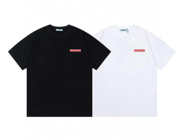 PRADA BLACK - RED BADGE (Fitted) Size M