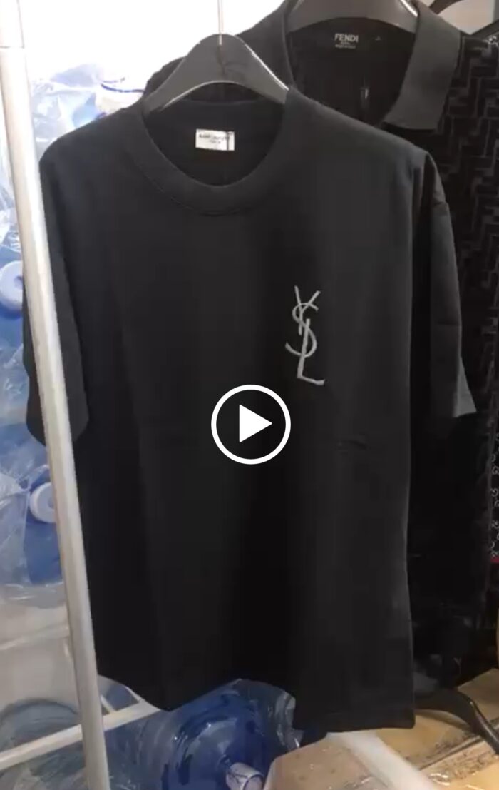 YSL BLACK SILVER (Fitted) Size Large